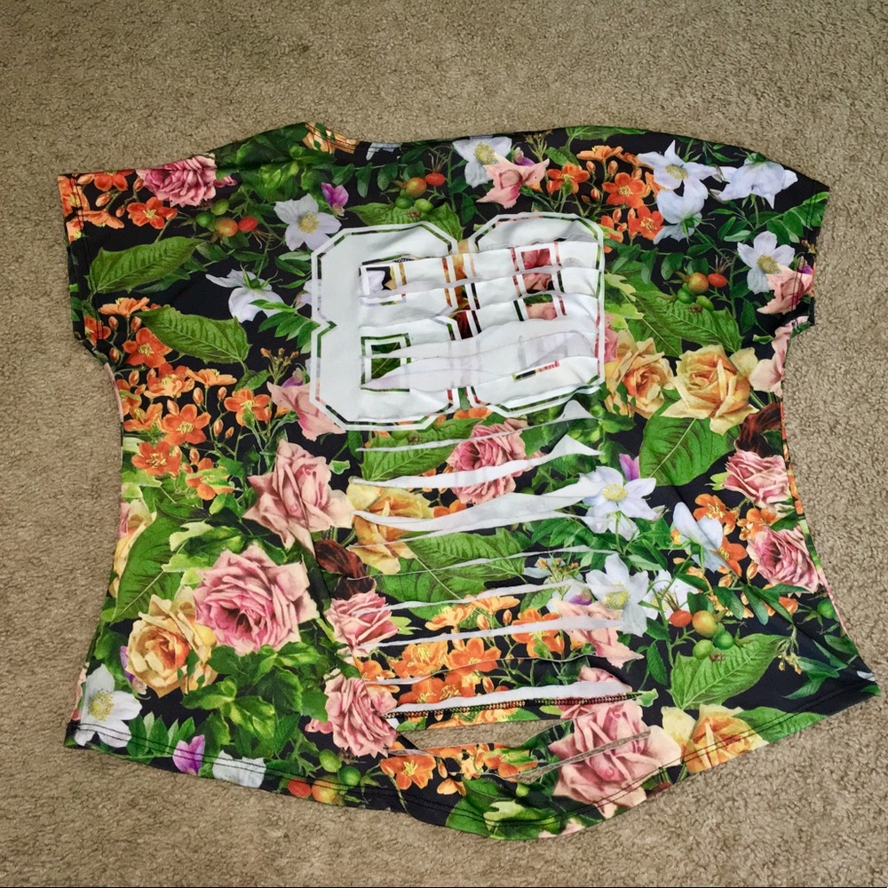 Jersey Floral Top